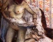 埃德加 德加 : 沐浴后